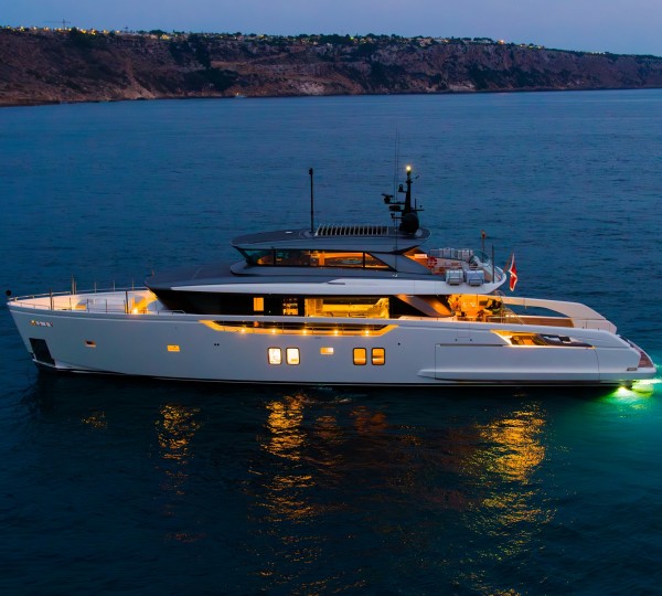 ON TIME Yacht Charter Details, Sanlorenzo SX112 | CHARTERWORLD